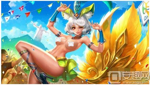 王者榮耀露娜穿絲襪，王者榮耀露娜的內(nèi)褲都是什么顏色的？-第6張圖片-猴鯊游戲