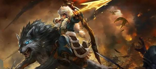 王者榮耀騎狼射手？王者騎著狼？-第5張圖片-猴鯊游戲