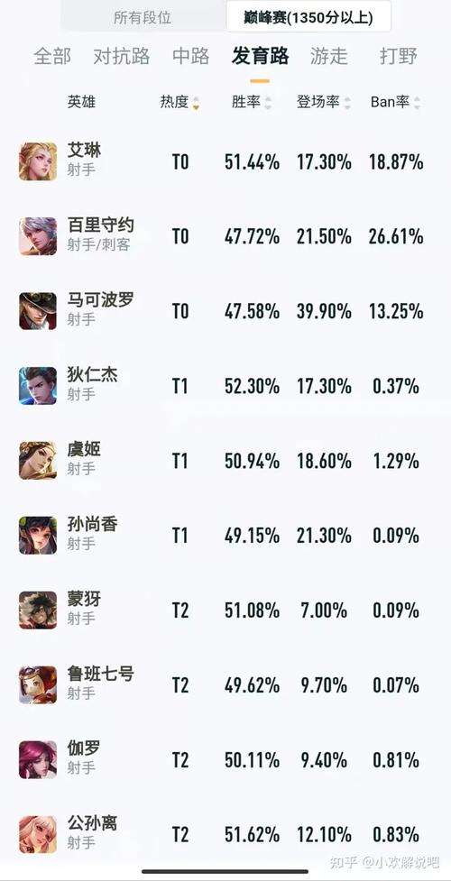 王者榮耀射手收益圖，王者射手輸出一般多少？-第1張圖片-猴鯊游戲