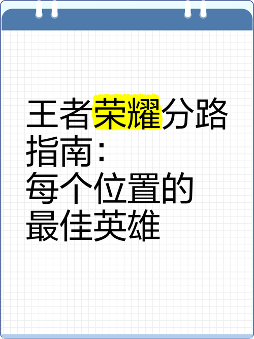 王者榮耀各位置職責(zé)，王者各個(gè)職位-第2張圖片-猴鯊游戲