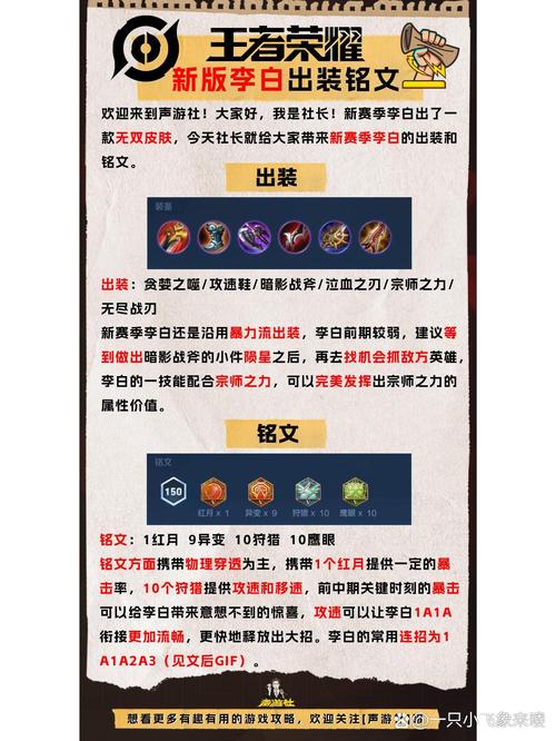 王者榮耀李白打野出裝？李白的打野出裝？-第4張圖片-猴鯊游戲