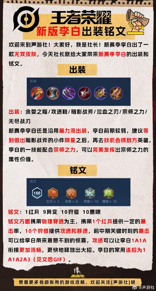 王者榮耀李白打野出裝？李白的打野出裝？-第6張圖片-猴鯊游戲