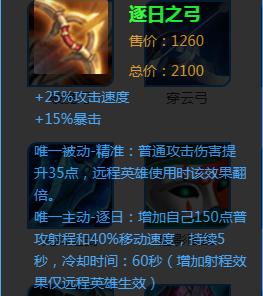 王者榮耀射手該買什么，王者榮耀 射手買哪個(gè)