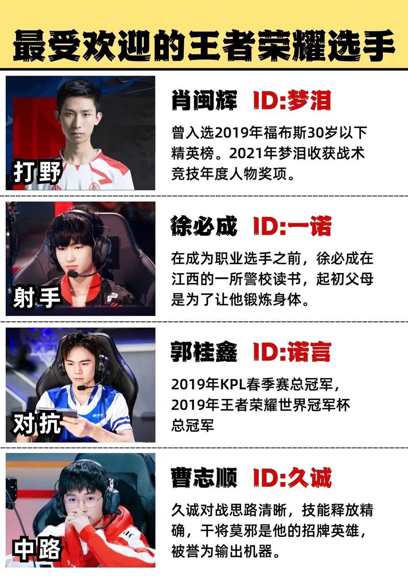 王者榮耀選手實(shí)力排名？王者榮耀前十最強(qiáng)選手？-第4張圖片-猴鯊游戲