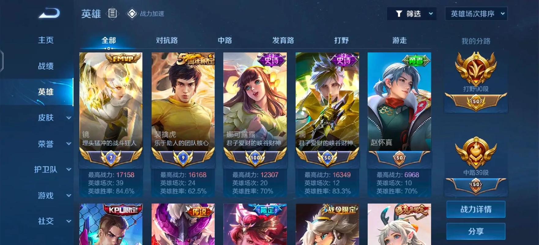 王者榮耀國服第一打野？王者榮耀全國第一打野？-第3張圖片-猴鯊游戲