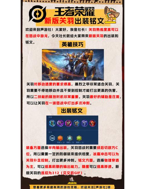 王者榮耀關(guān)羽開盤技巧，2021王者榮耀關(guān)羽怎么玩-第6張圖片-猴鯊游戲